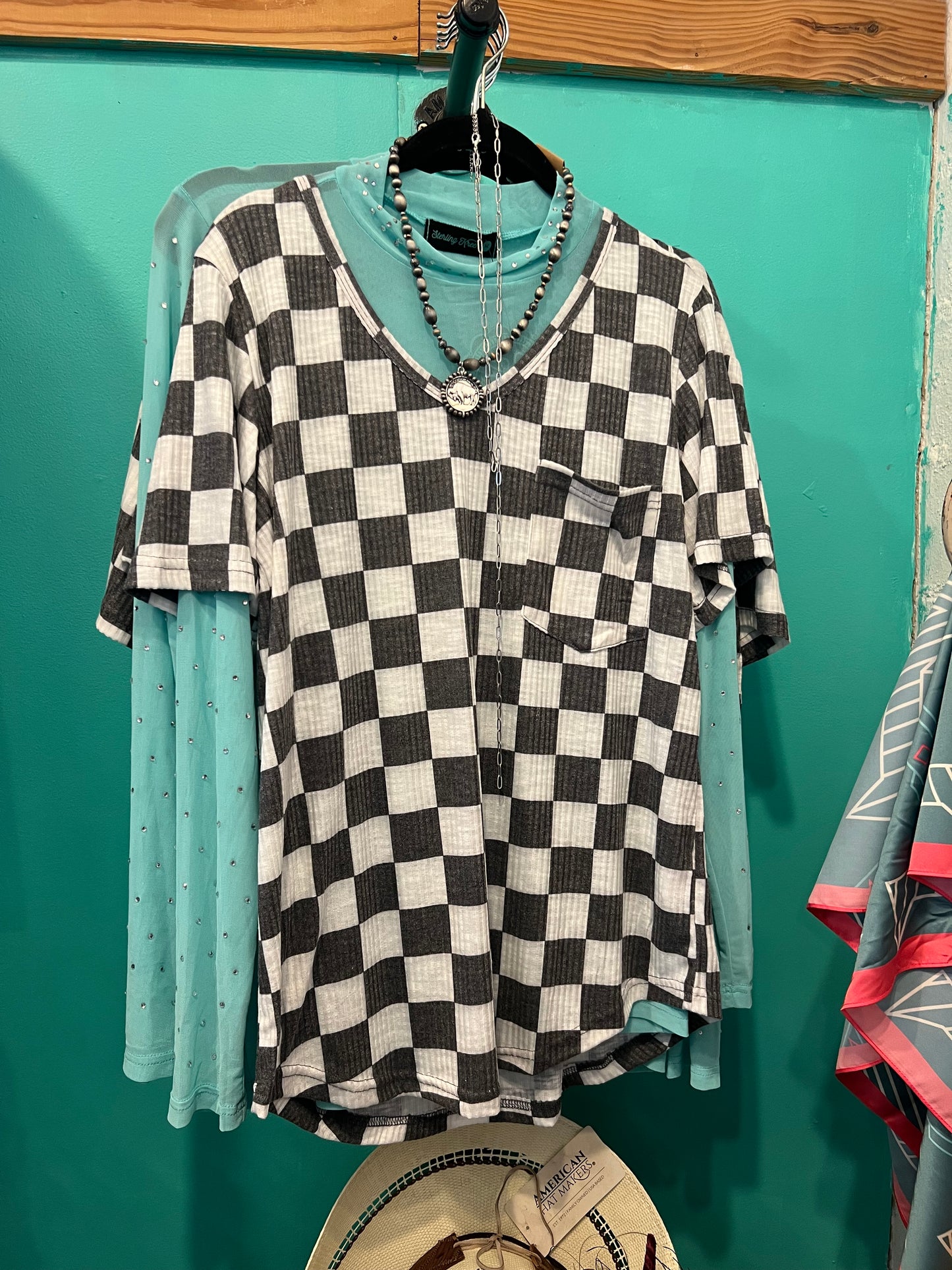 Checkered Top