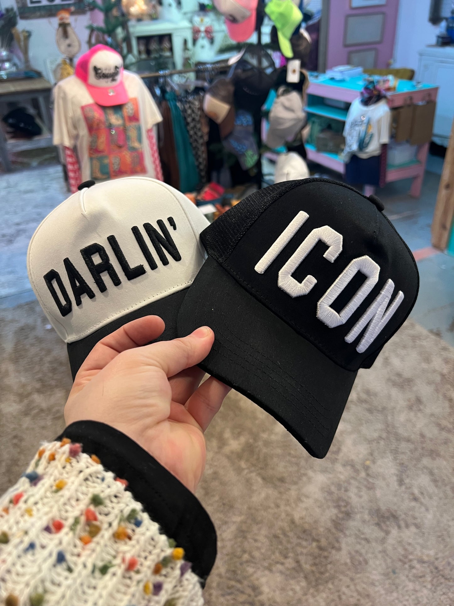 Icon Embroidered Hat