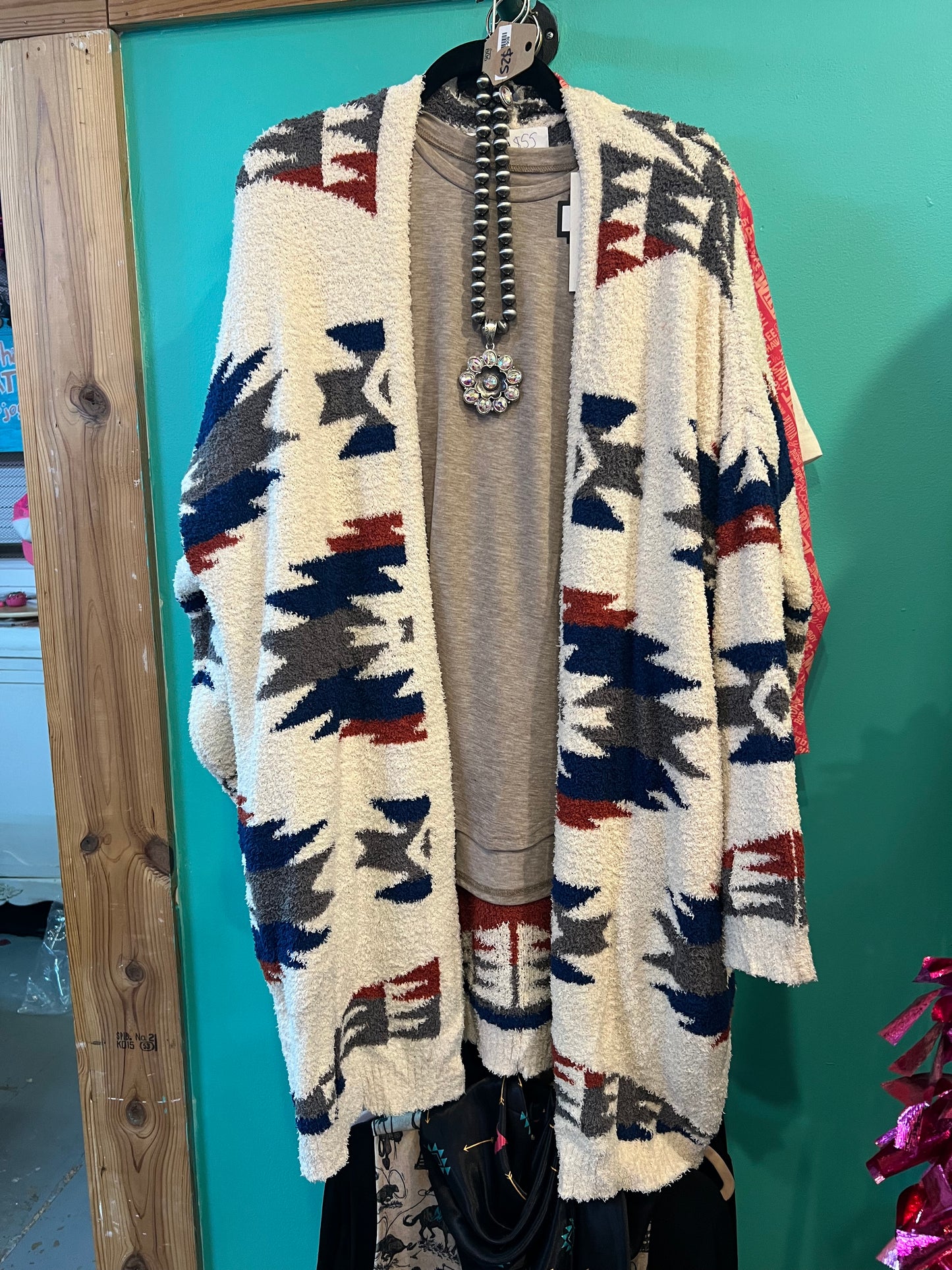 Aztec Reversible Cardigan