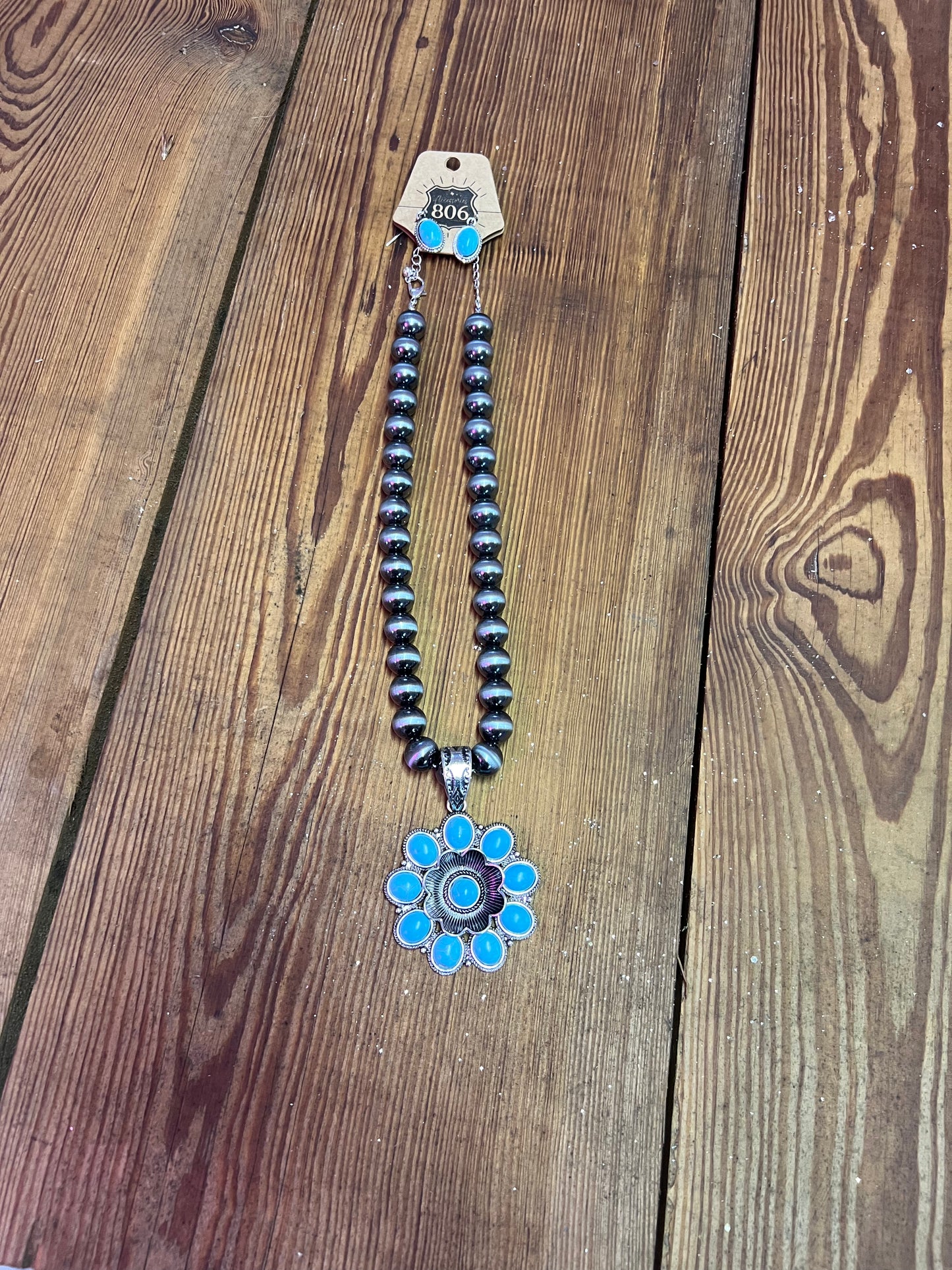 Turquoise Statement Necklace