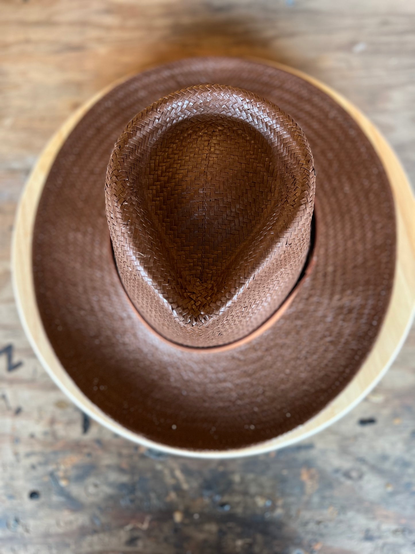 Brown Straw Hat